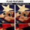 G128 Combo Pack: 25 Ft Telescoping Aluminum Flagpole (Silver) & American and Betsy Ross 1776 Tea Stained Flags 3x5 Ft, Both ToughWeave Series Embroidered Polyester | Pole with Flags Included